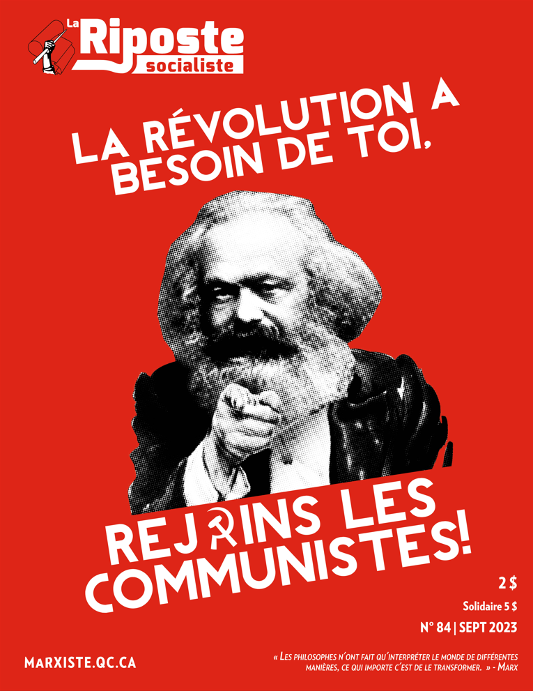 La Riposte socialiste No84 – Sept 2023