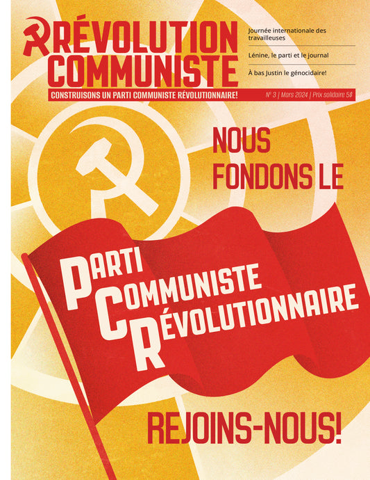 Révolution communiste No 3 - Mars 2024