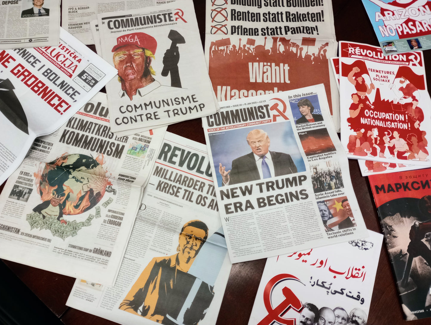 International newspapers