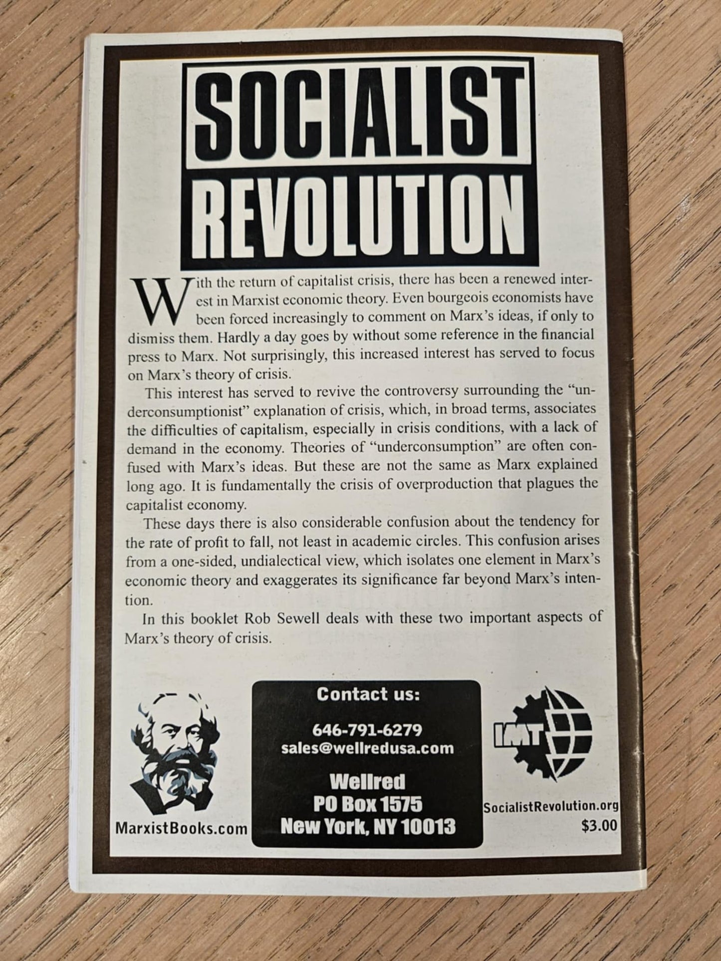 Marxist Economics and Capitalist Crisis