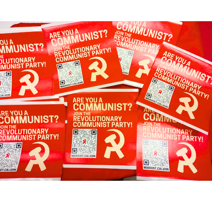 "Are You A Communist?" stickers