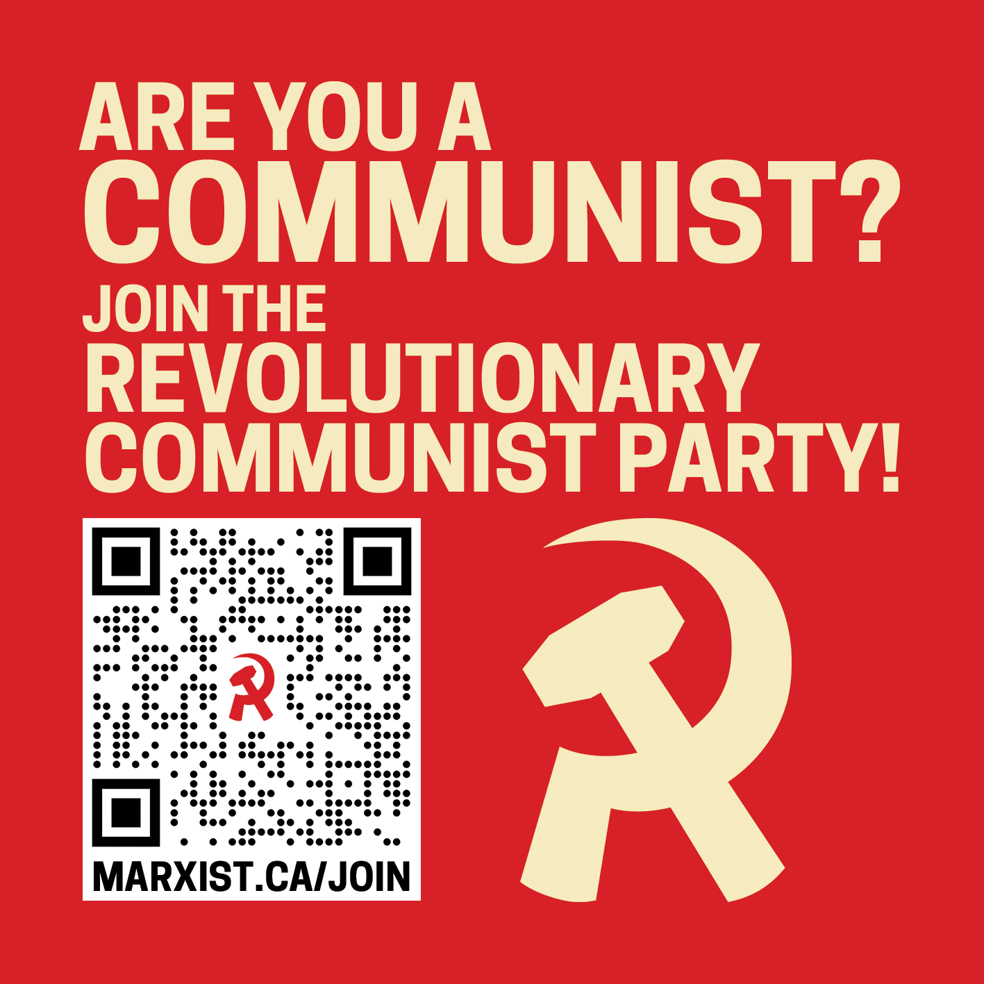 "Are You A Communist?" stickers