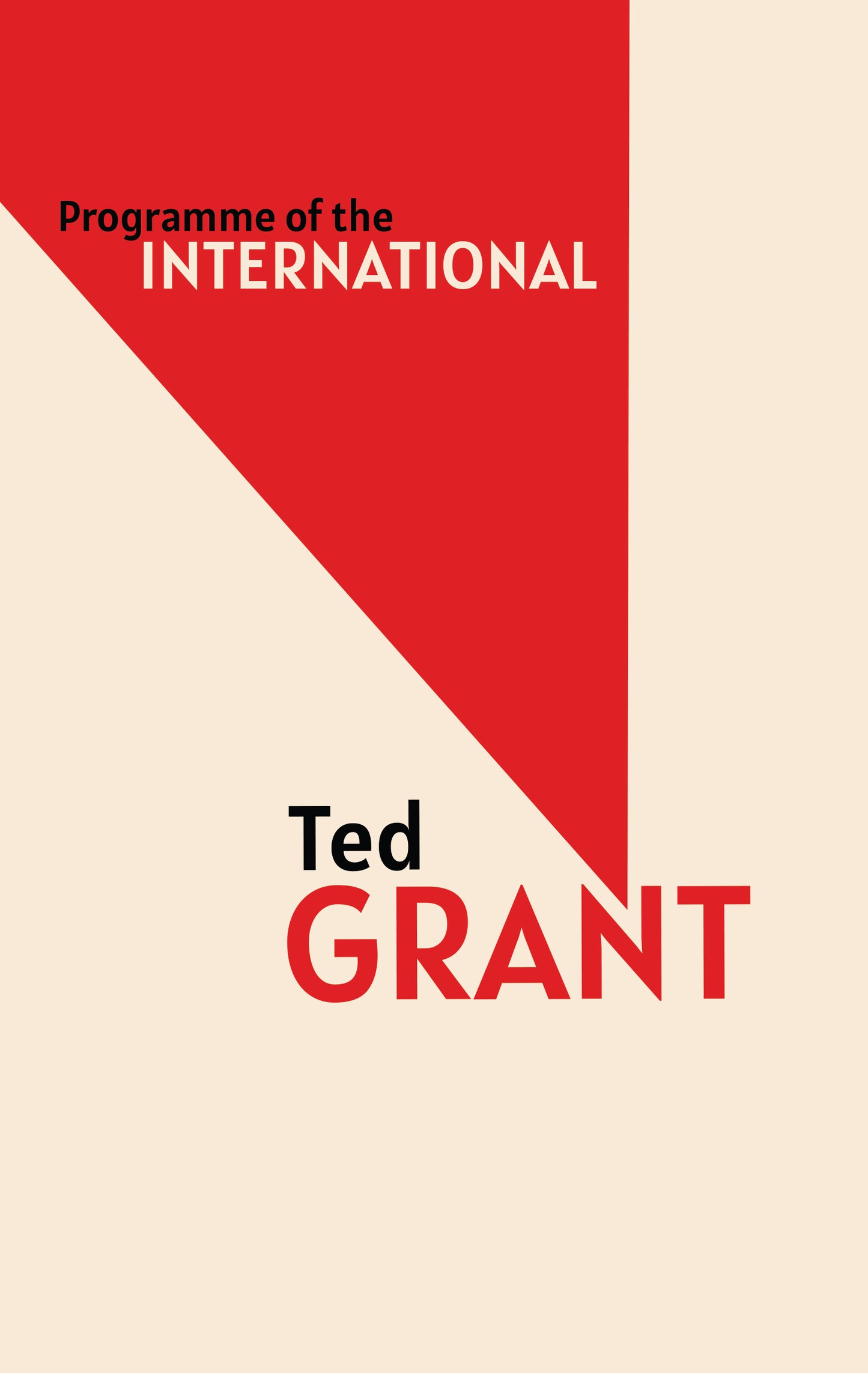 Programme of the International
