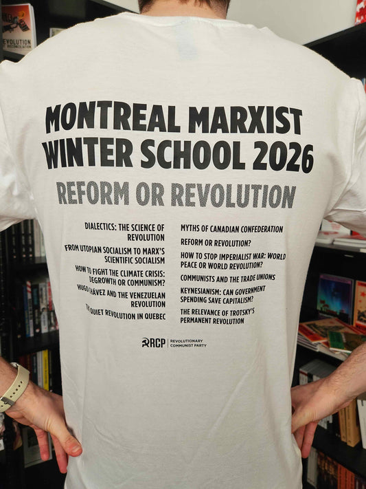 "Revolution" T-Shirt (Marxist Winter School 2026)