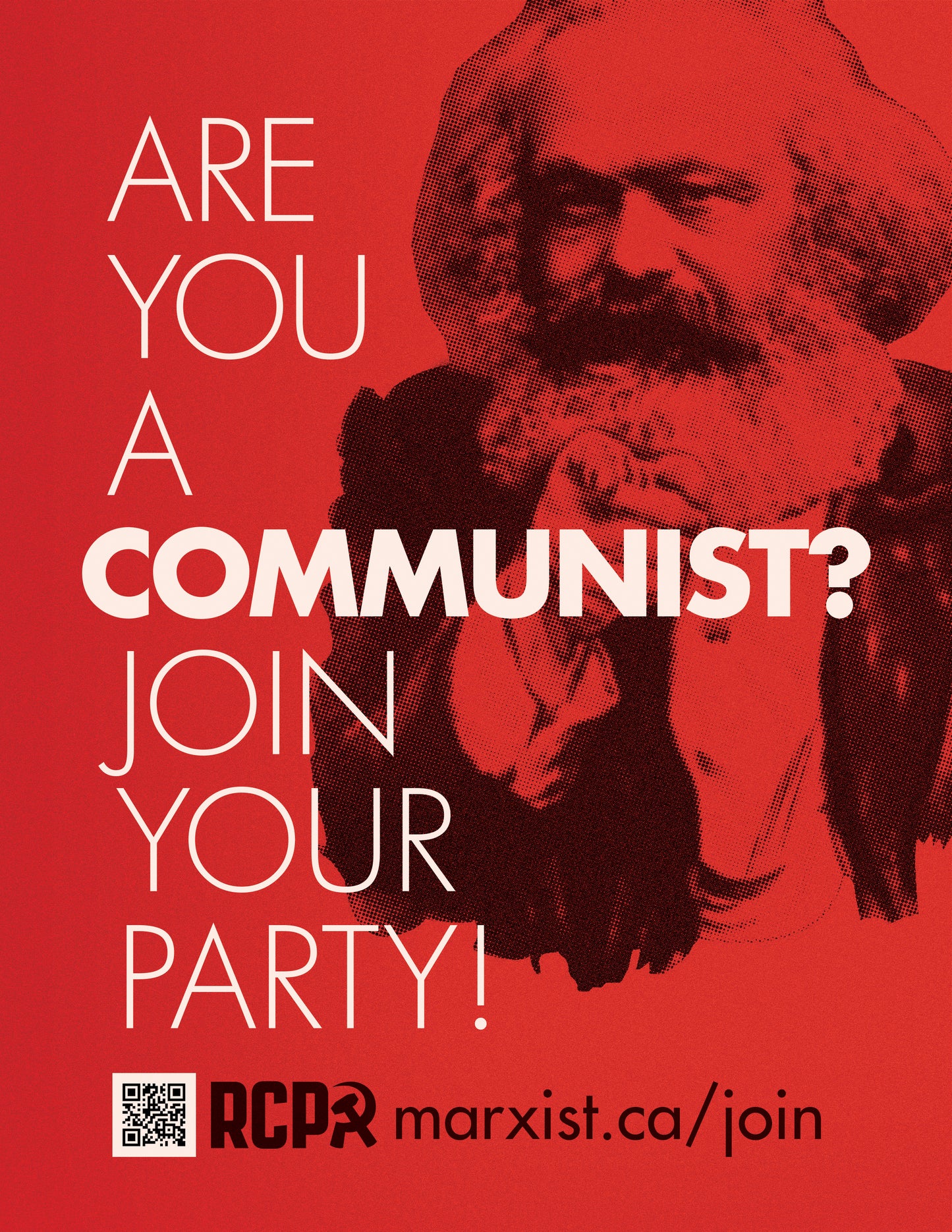 "Are You A Communist" posters