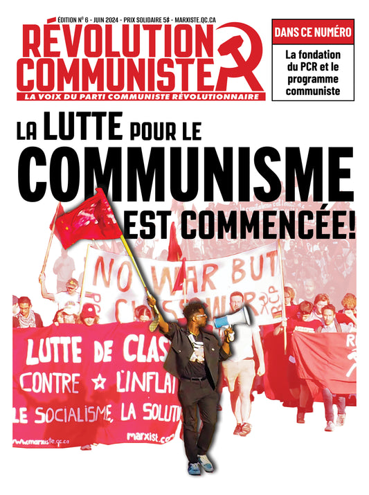 Révolution communiste No 6 - Juin 2024