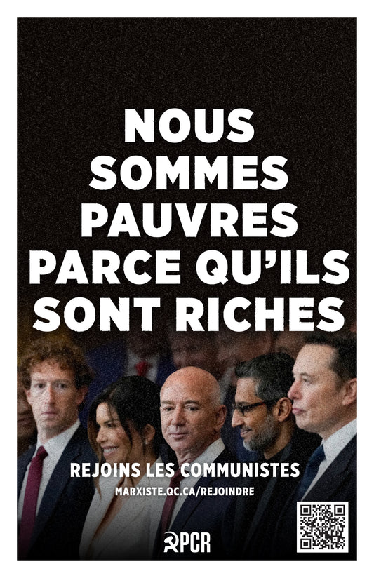 Affiches de recrutement du PCR