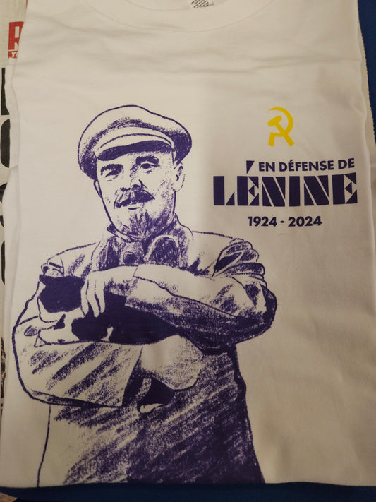 T-Shirt En défense de Lénine 1924-2024